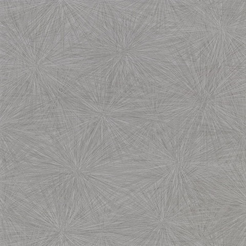 Majestic Grey Slate Starburst Wallpaper