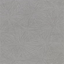 Majestic Grey Slate Starburst Wallpaper