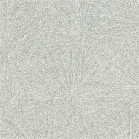 Majestic Light Green Starburst Wallpaper