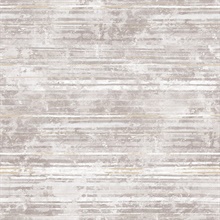 Makayla Mauve Distressed Stripe Wallpaper