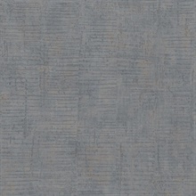 Makoba Horizontal Texture Dark Grey Wallpaper