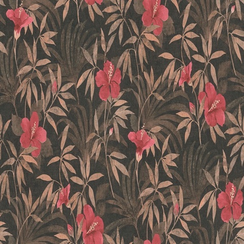 Malecon Multicolor Bontanical Flowers Wallpaper