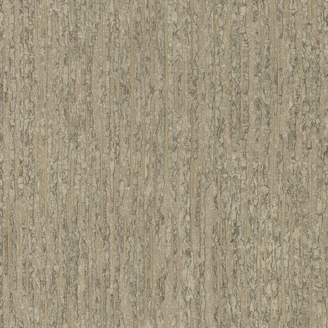 Malevich Light Brown Bark Wallpaper