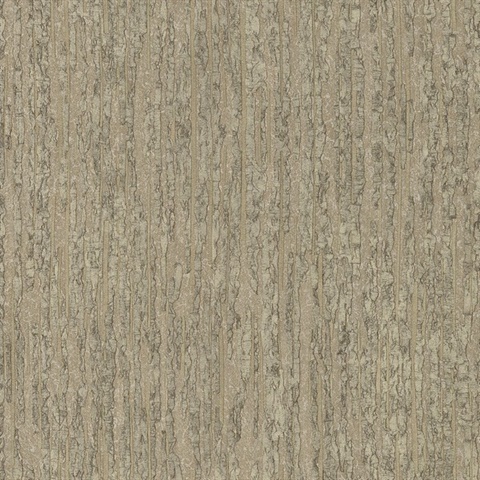 Malevich Light Brown Bark Wallpaper