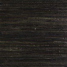 Malia Grass Black Natural Grasscloth Wallpaper