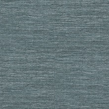 Malin Dark Blue Textured Faux Glasscloth Wallpaper