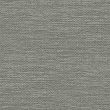 Malin Grey Textured Faux Glasscloth Wallpaper