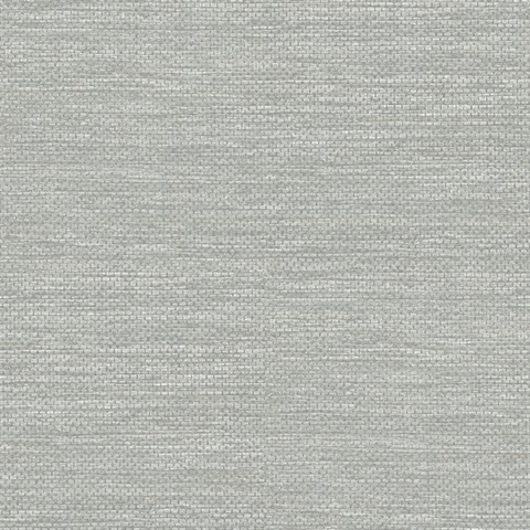 Malin Light Grey Textured Faux Glasscloth Wallpaper