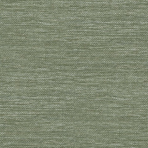 Malin Moss Textured Faux Glasscloth Wallpaper