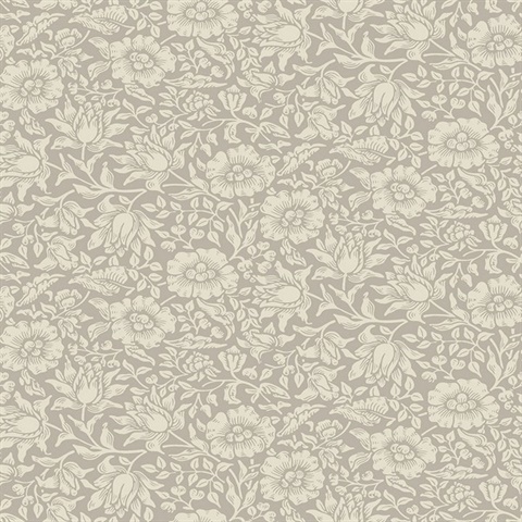 Mallow William Morris Classic Floral Wallpaper