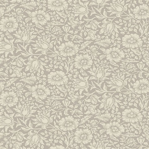 Mallow William Morris Classic Floral Wallpaper