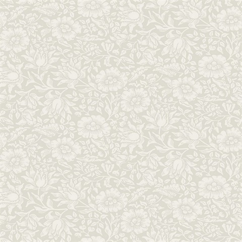 Mallow William Morris Classic Floral Wallpaper
