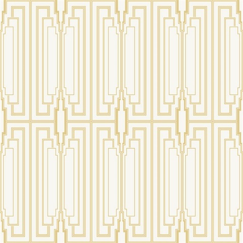 Manhattan Golden Gate 1920s Art Deco Wallpaper
