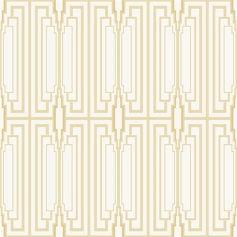 Manhattan Golden Gate 1920s Art Deco Wallpaper