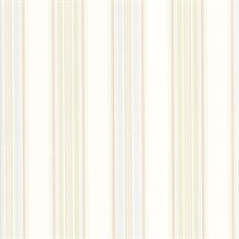 Manor Stripe Pastel Stripes Wallpaper
