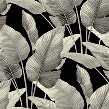 Mantra Metallic Silver Wallpaper