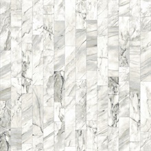 Marble Planks Premium Peel &amp; Stick Wallpaper