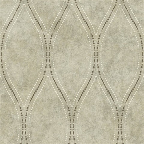 Marbled Gravel Ogee 54 Desert Ledge Commercial Wallpaper