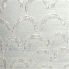 Marcel White Handcrafted Specialty Wallcovering