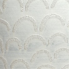 Marcel White Handcrafted Specialty Wallcovering
