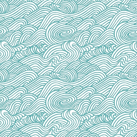 Mare Teal Wave