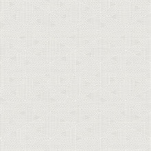 Marici Light Grey Triangle Wallpaper
