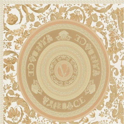 Marigold Ember Versace Italian Wallpaper