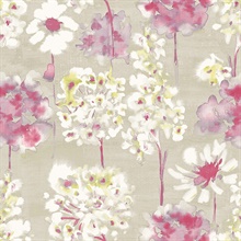 Marilla Pink Watercolor Floral