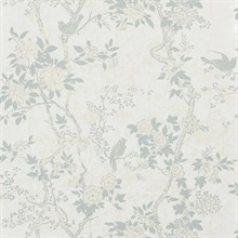 Marlowe Floral Dove Floral Branch Ralph Lauren Wallpaper