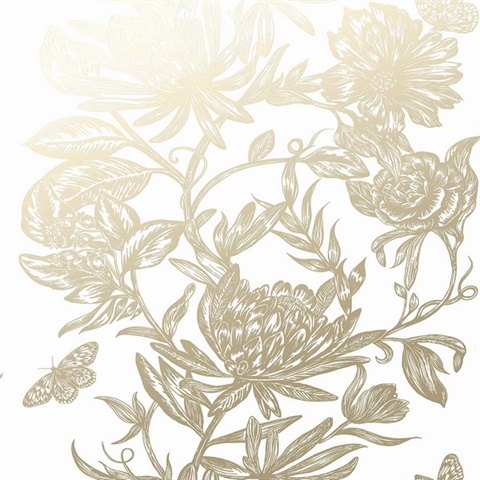 Marquis Gold Floral