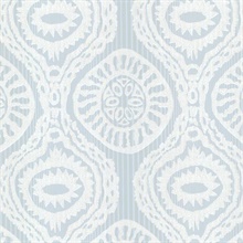 Marrakech Blue Medallion Stripe