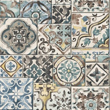 Marrakesh Tiles Teal Mosaic