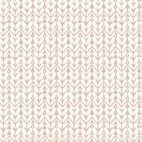 Martigue Stripe Blush Wallpaper