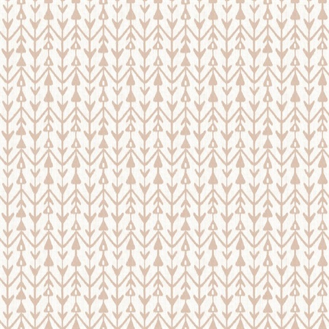 Martigue Stripe Blush Wallpaper