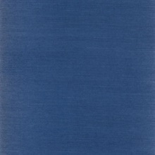 Maslin Weave Bright Blue Ralph Lauren Natural Grasscloth Wallpaper