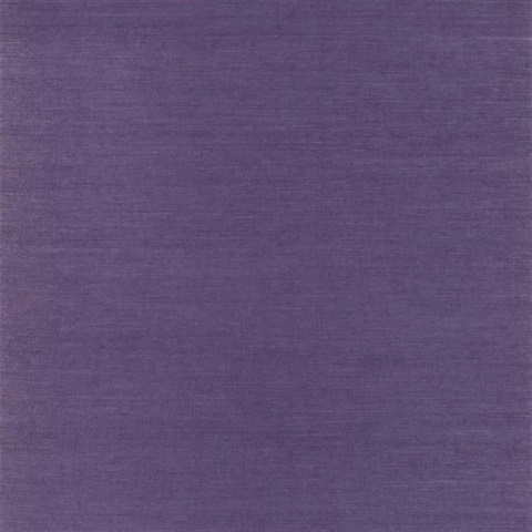 Maslin Weave Dark Purple Ralph Lauren Natural Grasscloth Wallpaper