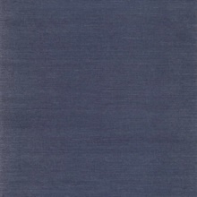 Maslin Weave Ink Ralph Lauren Natural Grasscloth Wallpaper