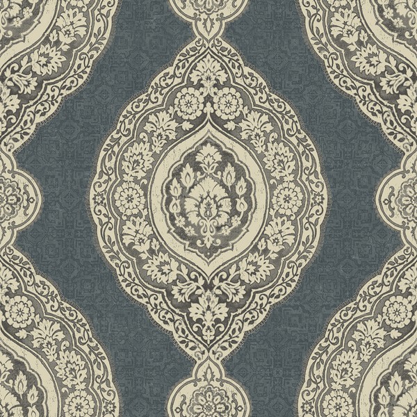 RN70218 | Mason Damask | Wallpaper Boulevard