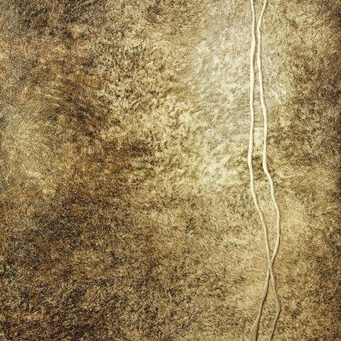 Matera Brown Fur Line Wallpaper