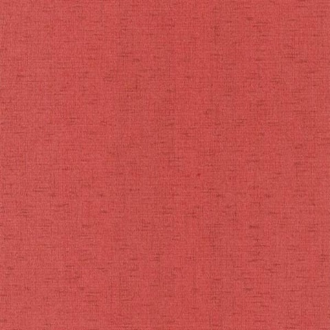Maura Red Linen Weave