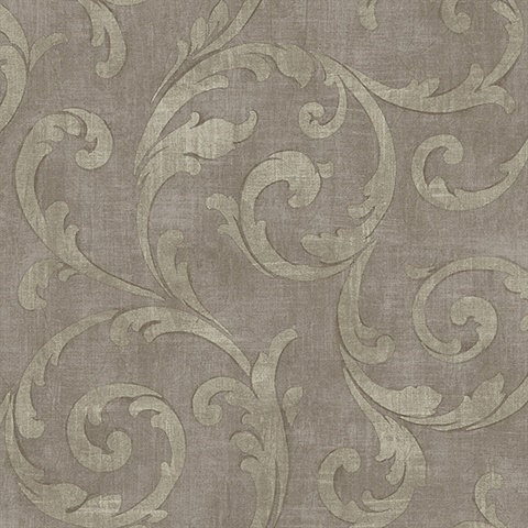 Mauve Large Scroll