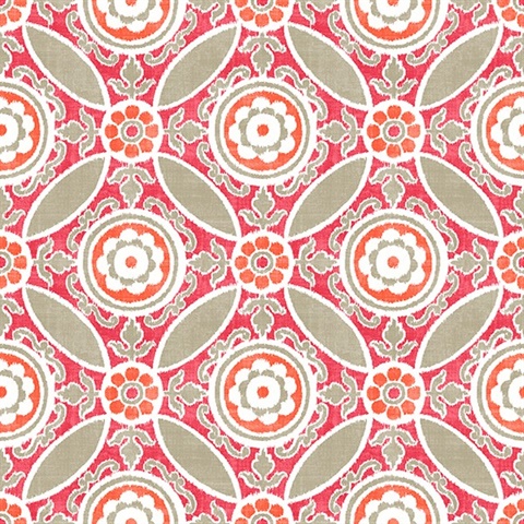 Maya Pink Medallion