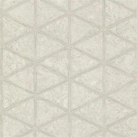 Mayari Beige Tiled Wallpaper