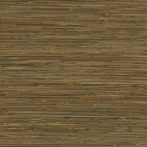 Mayleen Black Grasscloth Wallpaper