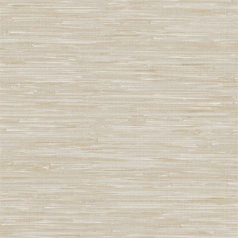 Maytal Neutral Faux Grasscloth Wallpaper