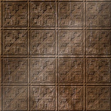 Maze Ceiling Panels Aged Bronze