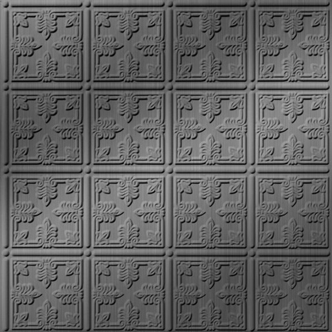 Maze Ceiling Panels Brushed Stainless