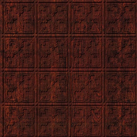Maze Ceiling Panels Burgundy Grain