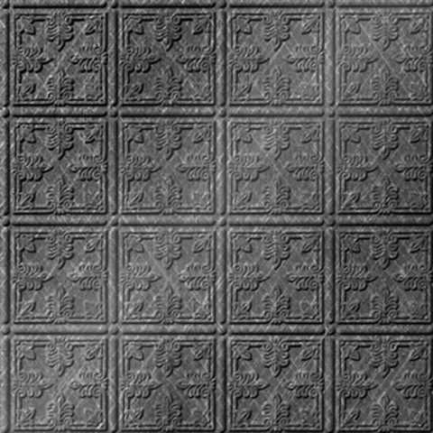 Maze Ceiling Panels Etched Silver