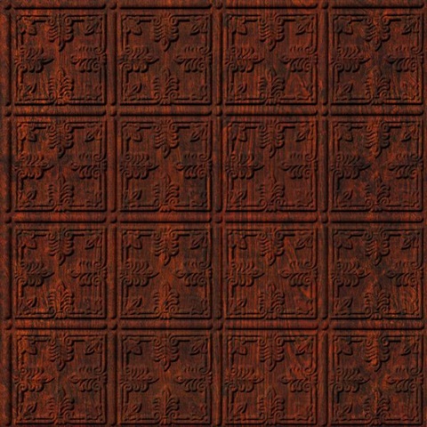 Maze Ceiling Panels Walnut